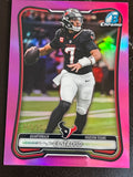 2026 Bowman Chrome CJ Stroud Purple Refractor 243/250 Houston Texans QB