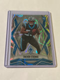 2025 Panini Phoenix - Rookies Trevor Etienne #183 Silver Seismic (RC)