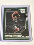 2024-25 Panini Donruss - Jeremy Sochan #180 Holo Green Laser