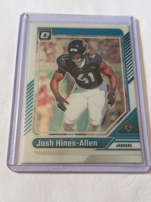 2024 Panini Donruss Optic - Josh Hines-Allen #93 Holo Prizm