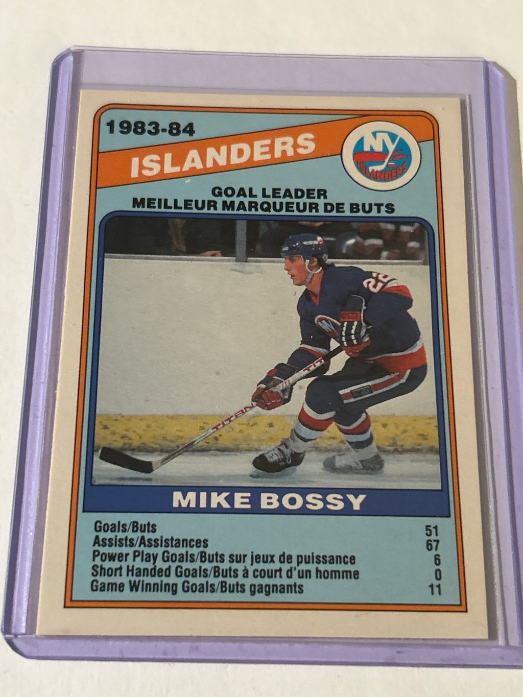 1984-85 O-Pee-Chee - Mike Bossy #362