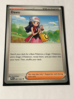 2025 Pokemon Phantasmal Flames Dawn #087/094 Uncommon