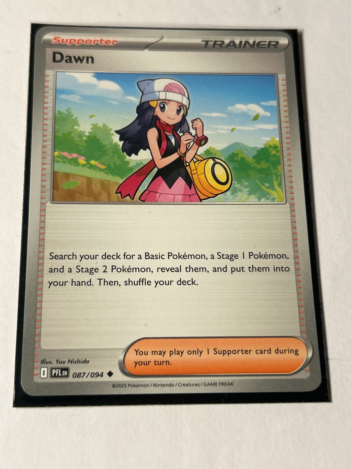 2025 Pokemon Phantasmal Flames Dawn #087/094 Uncommon