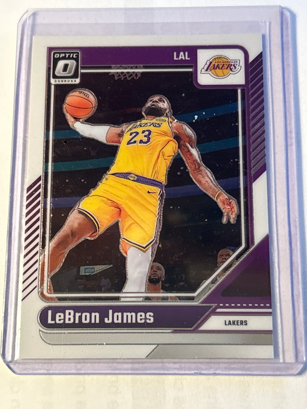 2023-24 Donruss Optic LeBron James Lakers