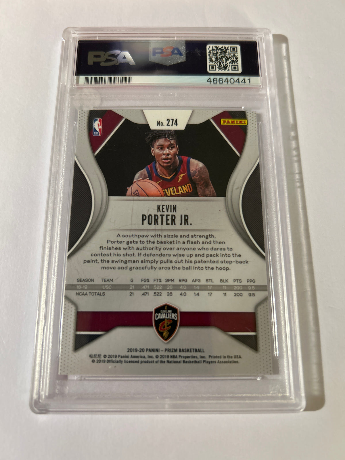 2019-20 Panini Prizm - Rookie Kevin Porter Jr. #274 (RC)