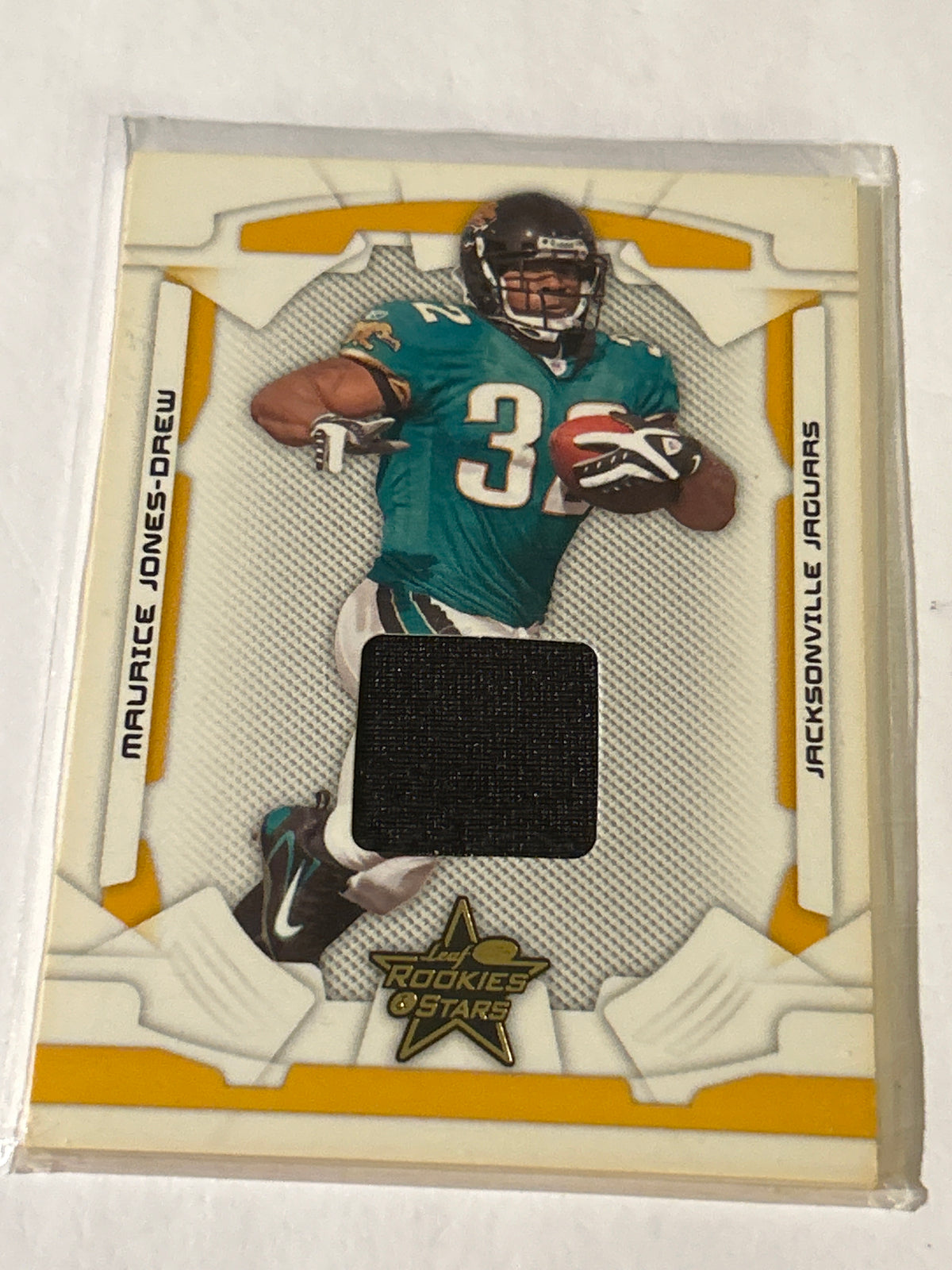 2008 Leaf Rookies & Stars - Maurice Jones-Drew #46 Gold Materials (MEM)