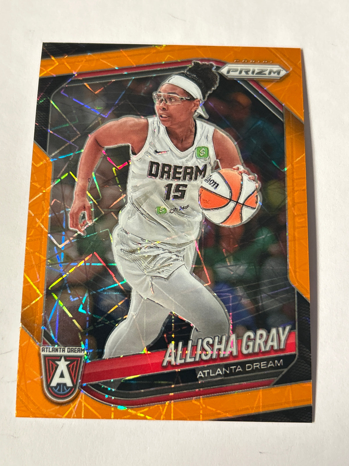 2025 Panini WNBA Prizm Allisha Gray Orange Prizm Dream