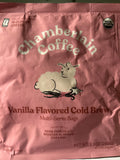 Chamberlain Coffee Vanilla Flavored Cold Brew – Multi‑Serve Bags – Organic – 8.5 oz (Best By 3/27)