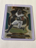 2025 Panini Select - Concourse Bhayshul Tuten #29 Green & Yellow Shock Prizm...