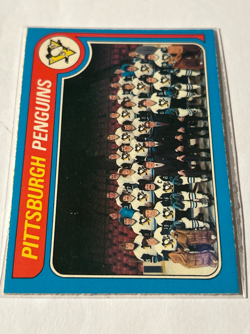 1979-80 Topps - Team Checklist Pittsburgh Penguins #256