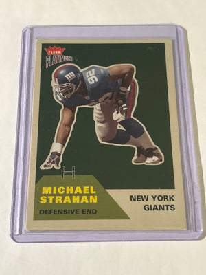 2002 Fleer Platinum - Michael Strahan #79