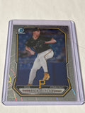 2025 Bowman Draft Chrome Seth Hernandez Laser Refractor BDC-25 Pittsburgh Pirates