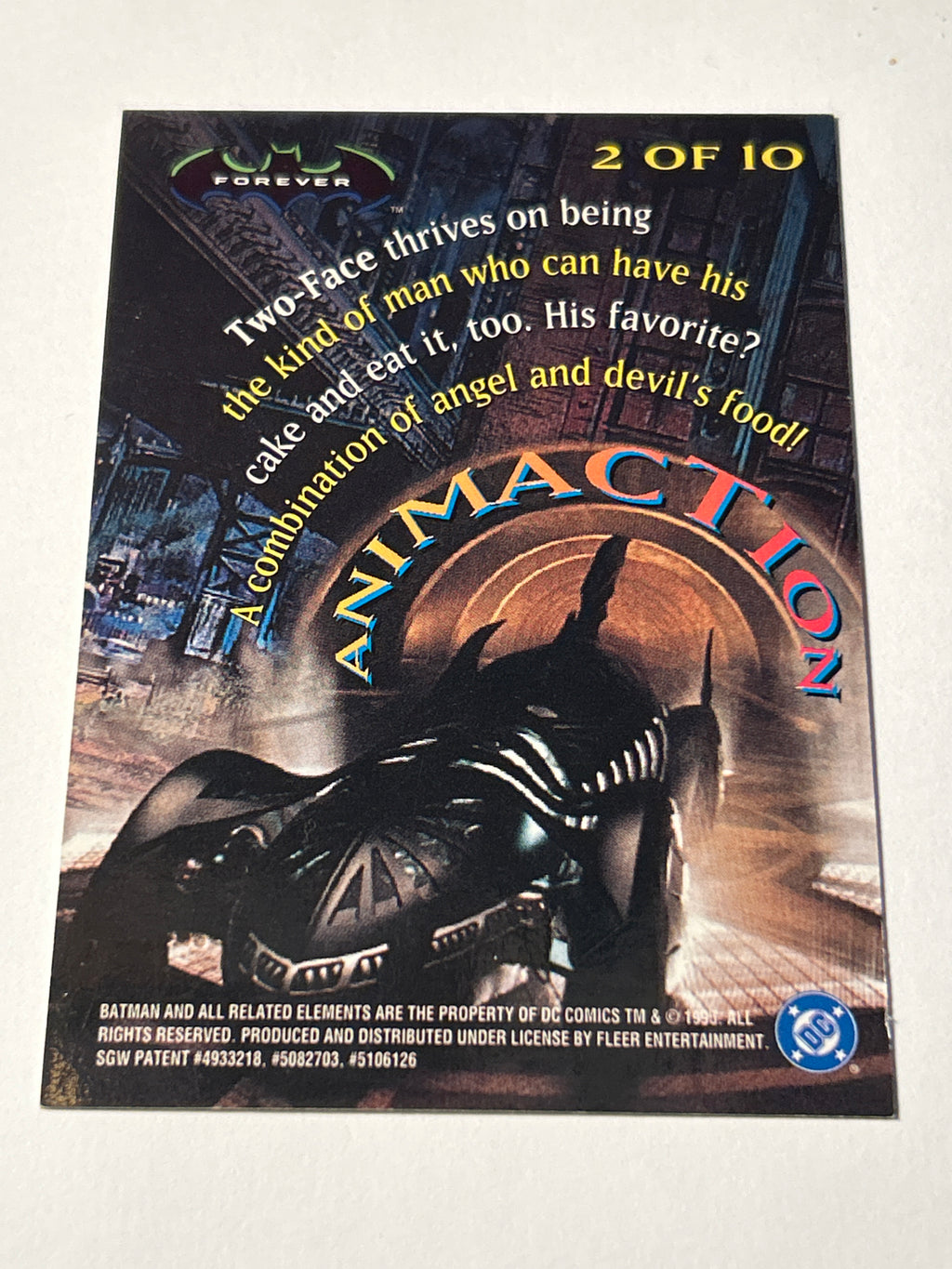 1995 Batman Forever Meat Two Face Chase #3