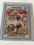 Lawrence Taylor – North Carolina Hand‑Signed Autograph (Not Pack‑Pulled)