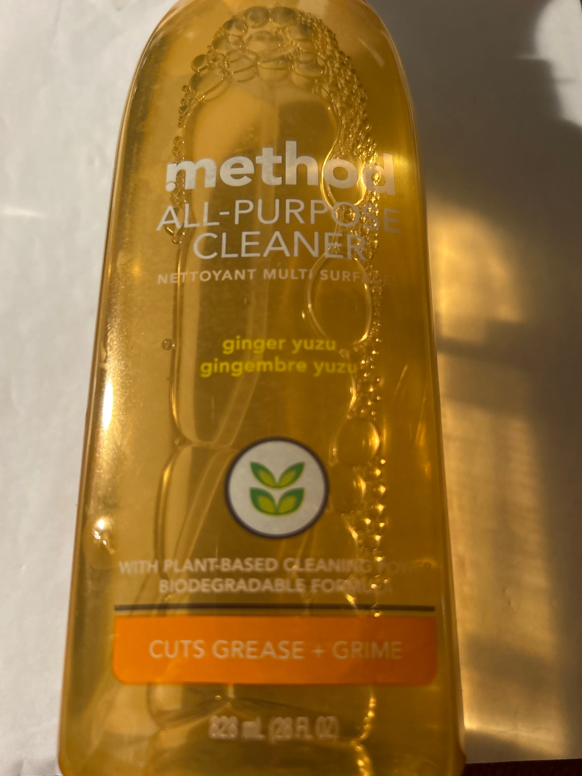 Method All‑Purpose Cleaner – Ginger Yuzu – Plant‑Based Formula – 28 fl oz