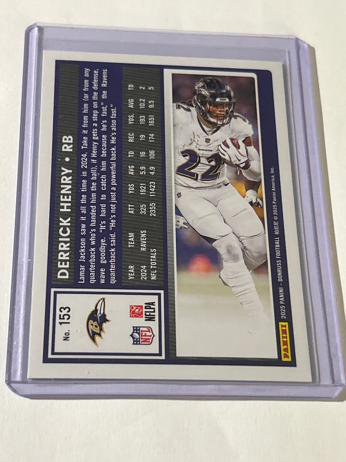 2025 Panini Donruss - Derrick Henry #153 Press Proof Green