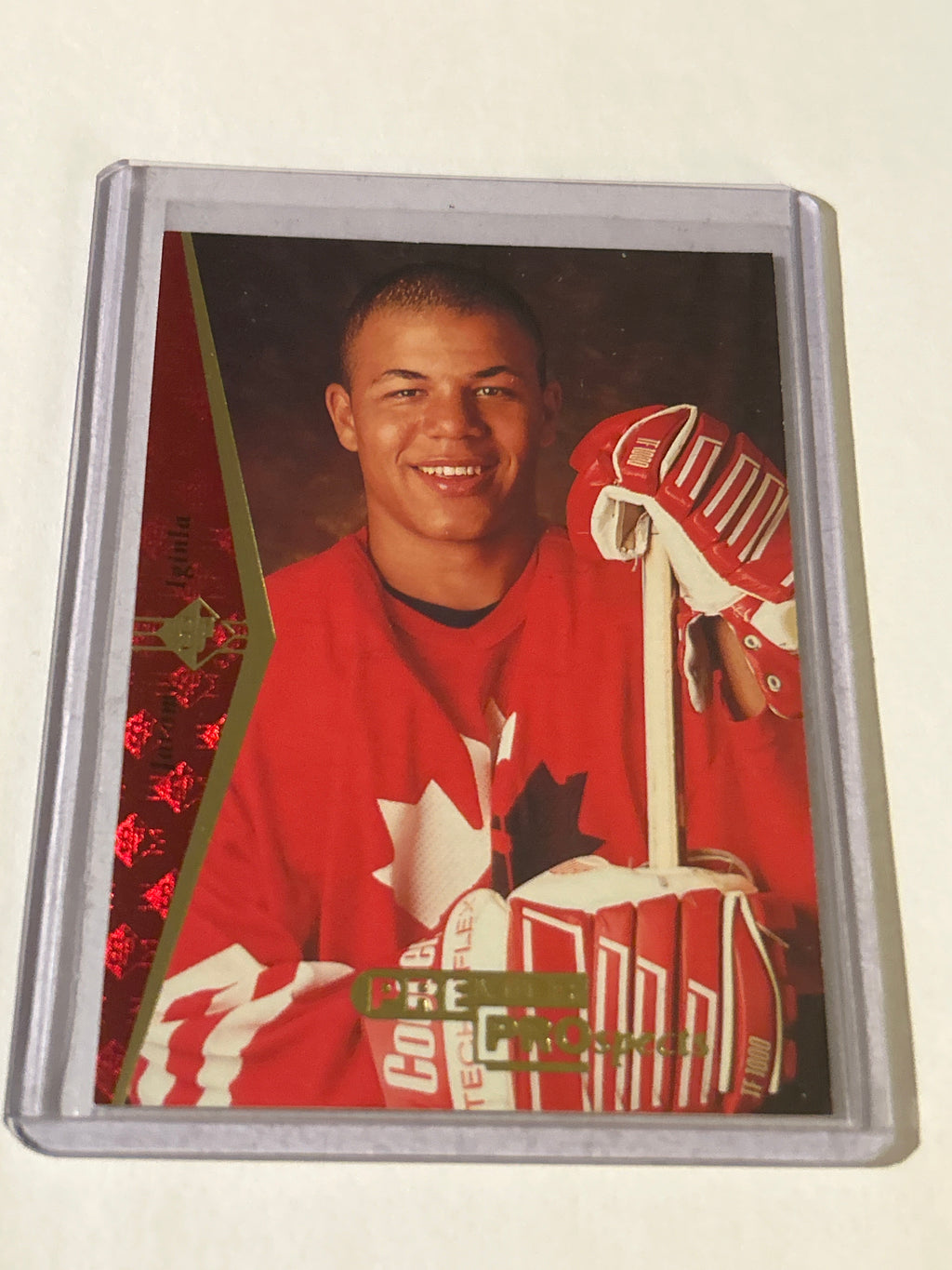 1994-95 SP - Jarome Iginla #181 (RC)