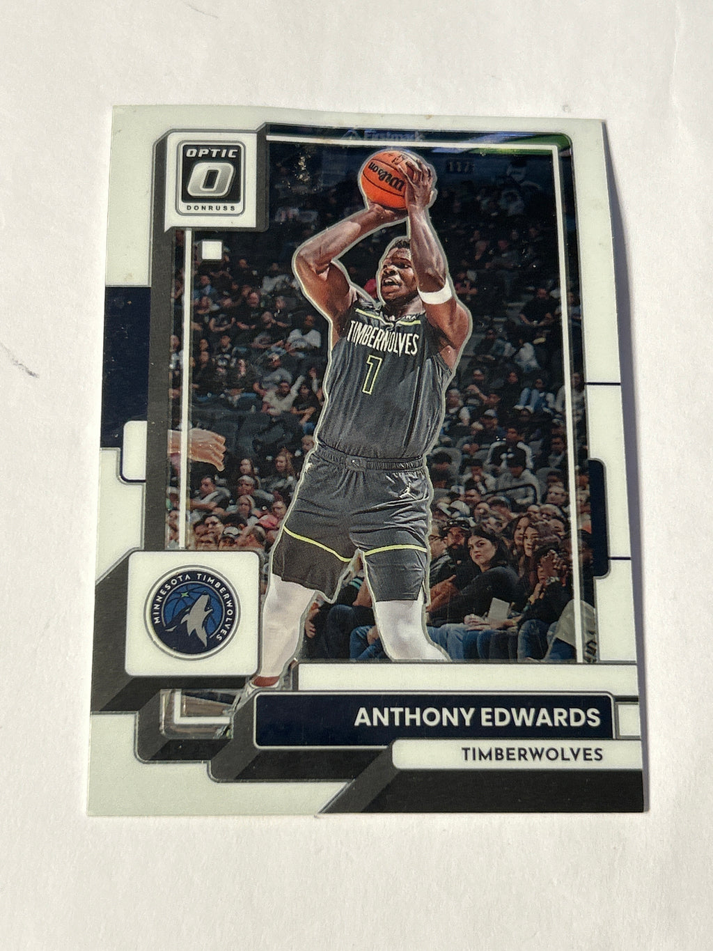 2022-23 Donruss Optic Anthony Edwards #45 Timberwolves