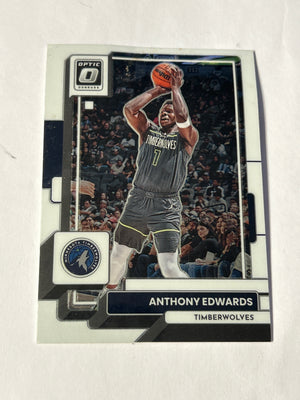 2022-23 Donruss Optic Anthony Edwards #45 Timberwolves