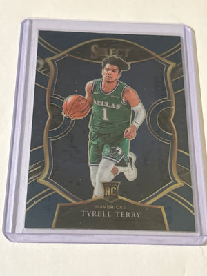 2020-21 Panini Select - Concourse Tyrell Terry #91 (RC)