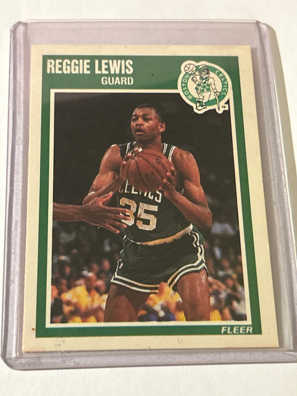 1989-90 Fleer - Reggie Lewis #10 (RC)