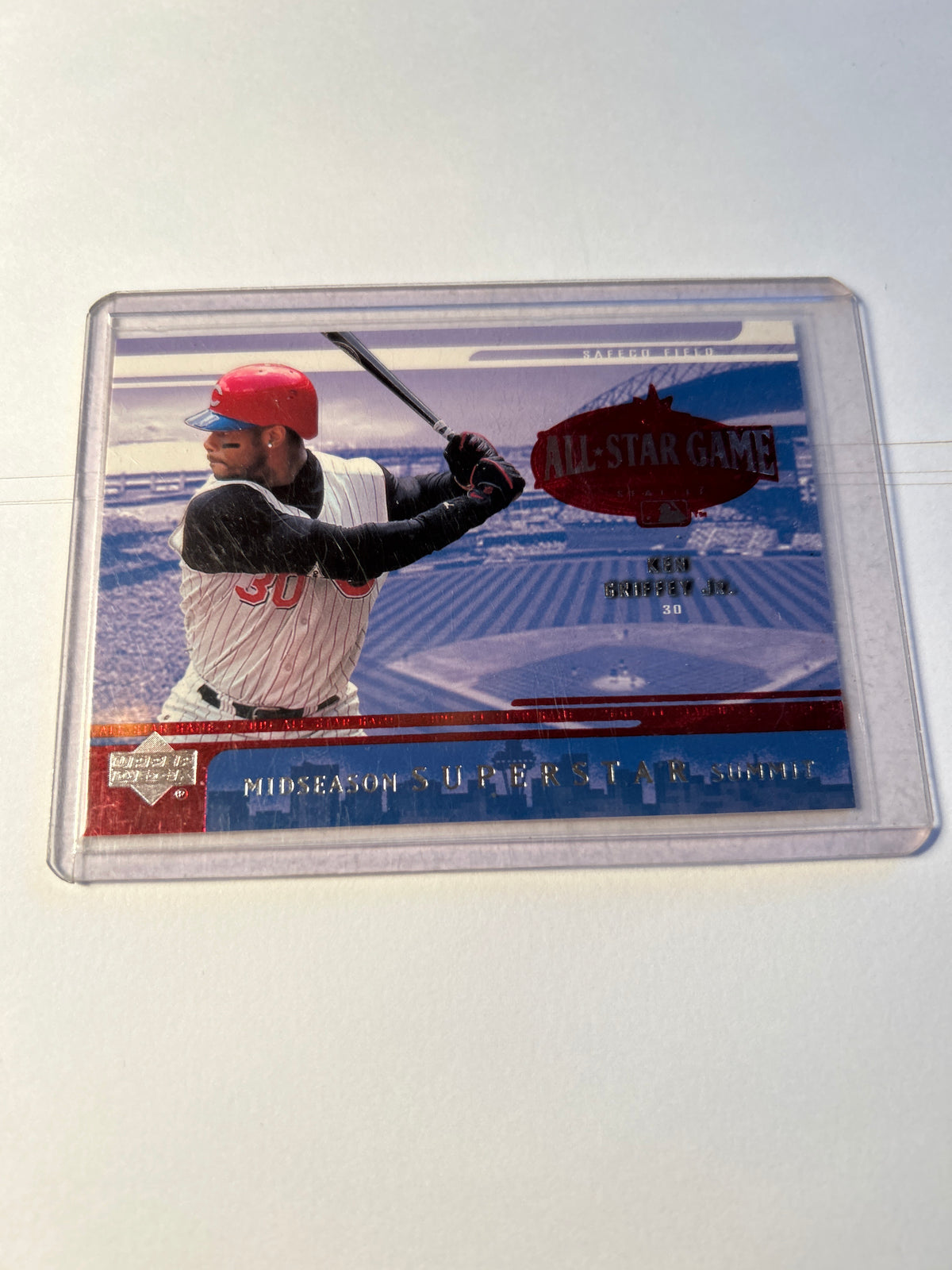 Ken Griffey Jr 7 Card Lot 500th Home Run Season Highlights O Pee Chee Premier Defensive Gems Diamond Producers Mariners Reds HOF