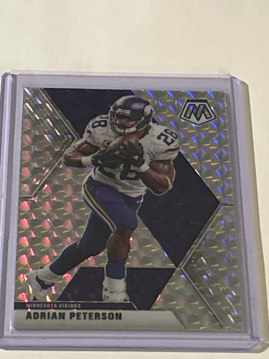 2020 Panini Mosaic - Adrian Peterson #132 Mosaic Prizm