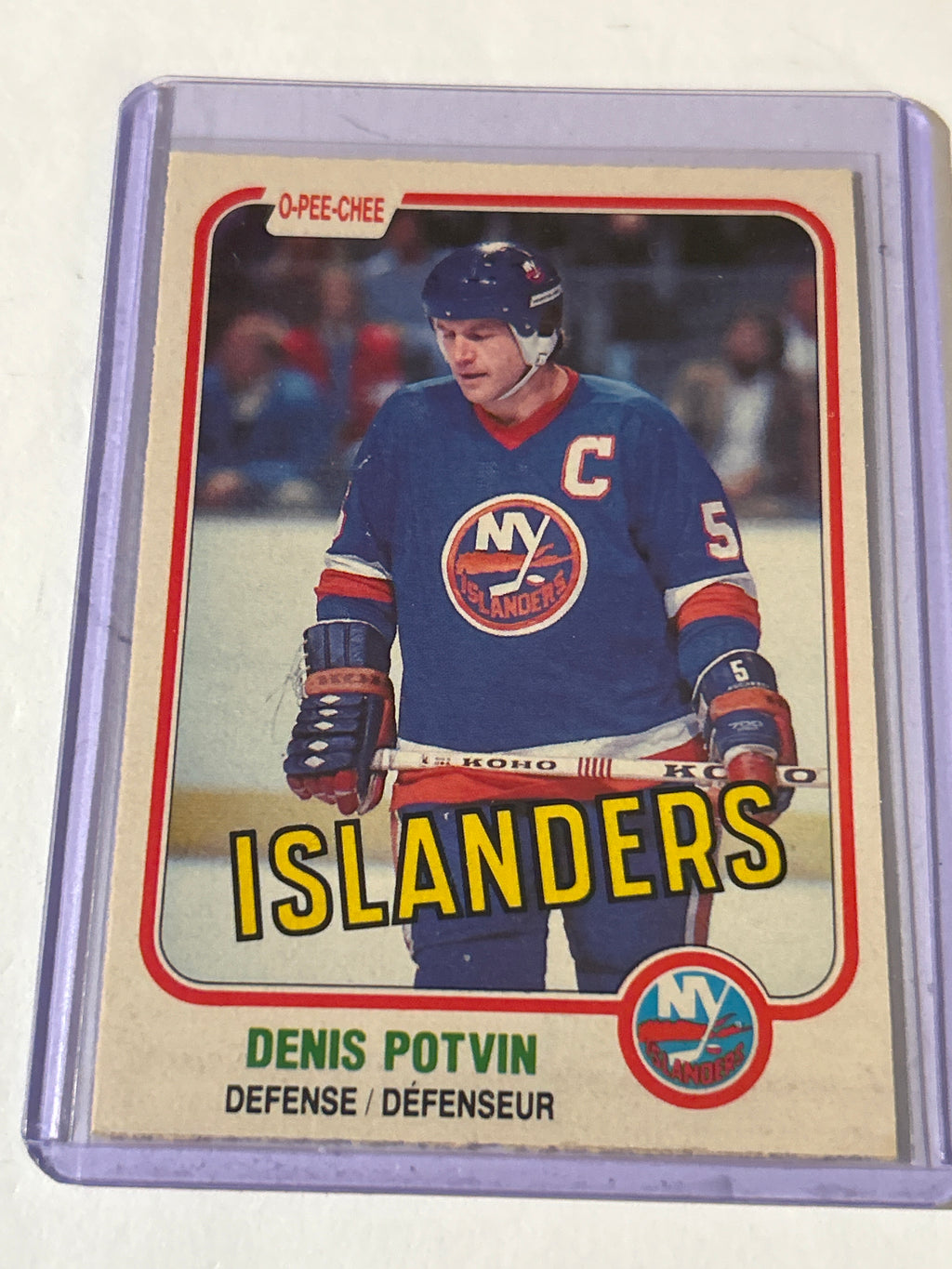 1981-82 O-Pee-Chee - Denis Potvin #199