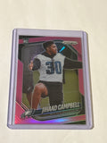 2025 Panini Prizm - Rookies Jihaad Campbell #334 Pink Prizm (RC)