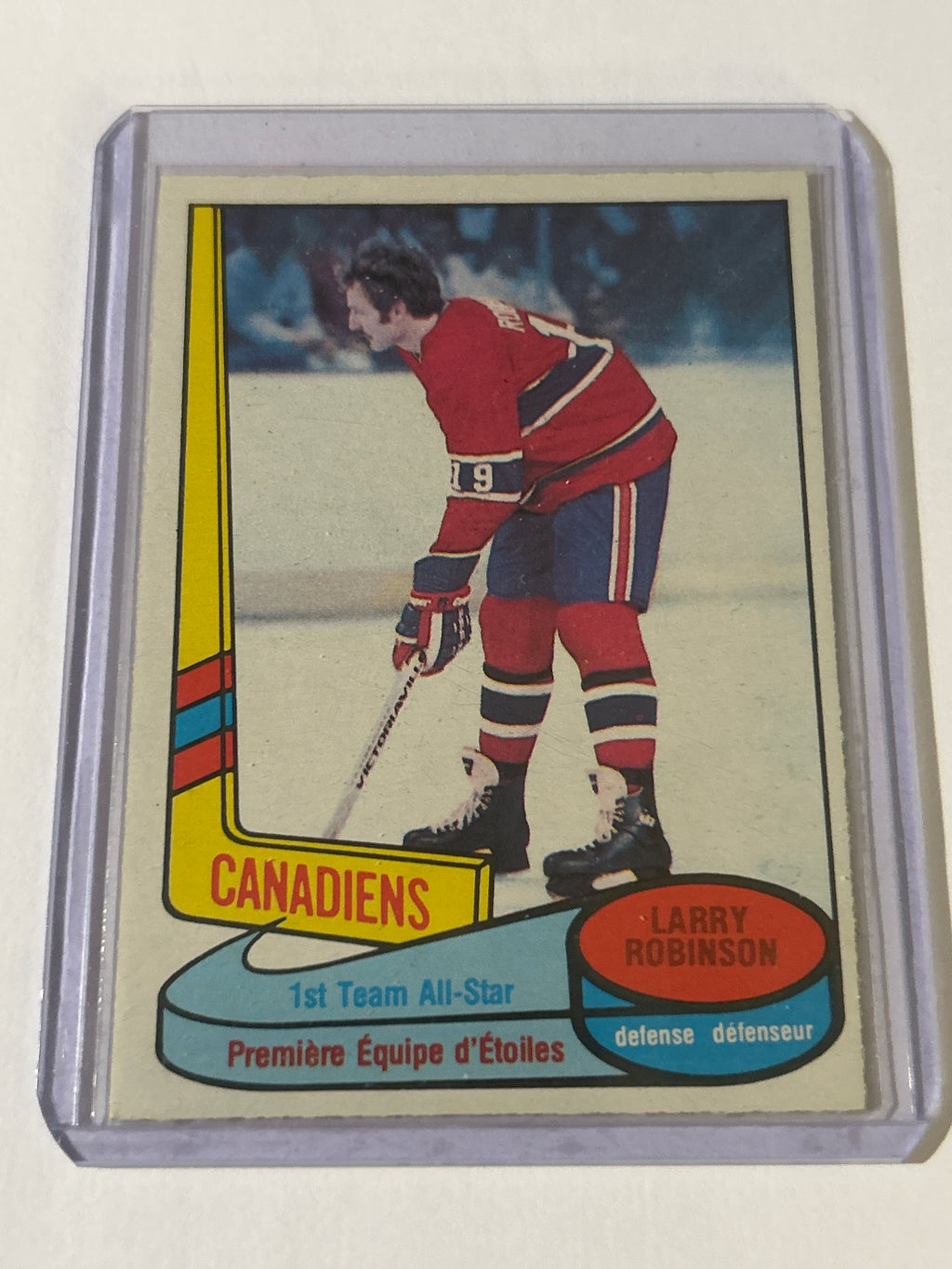 O-Pee-Chee 1980-81 Larry Robinson #84 Montreal Canadiens 1st Team All-Star