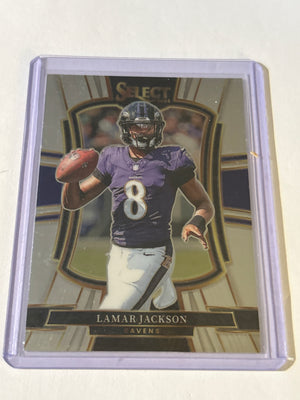 2025 Panini Select - Premier Level Lamar Jackson #160