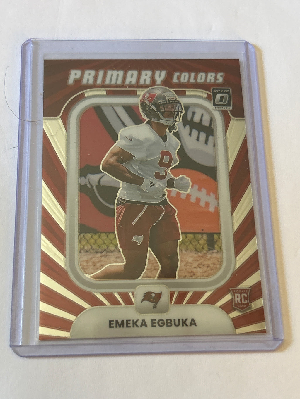 2025 Panini Donruss Optic - Rookie Primary Colors Emeka Egbuka #5 (RC)