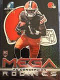 2026 Bowman Chrome Mega Rookies KC Concepcion RC #MR-8 Black Mojo 05/10 Cleveland Browns
