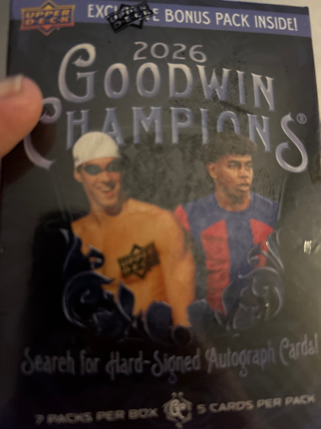 2026 Upper Deck Goodwin Champions Blaster Box with Exclusive Bonus Pack, Factory Sealed