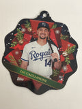 2026 Topps Holiday Jac Caglianone RC #OO-1 Oversized Die Cut Ornament Card Kansas City Royals