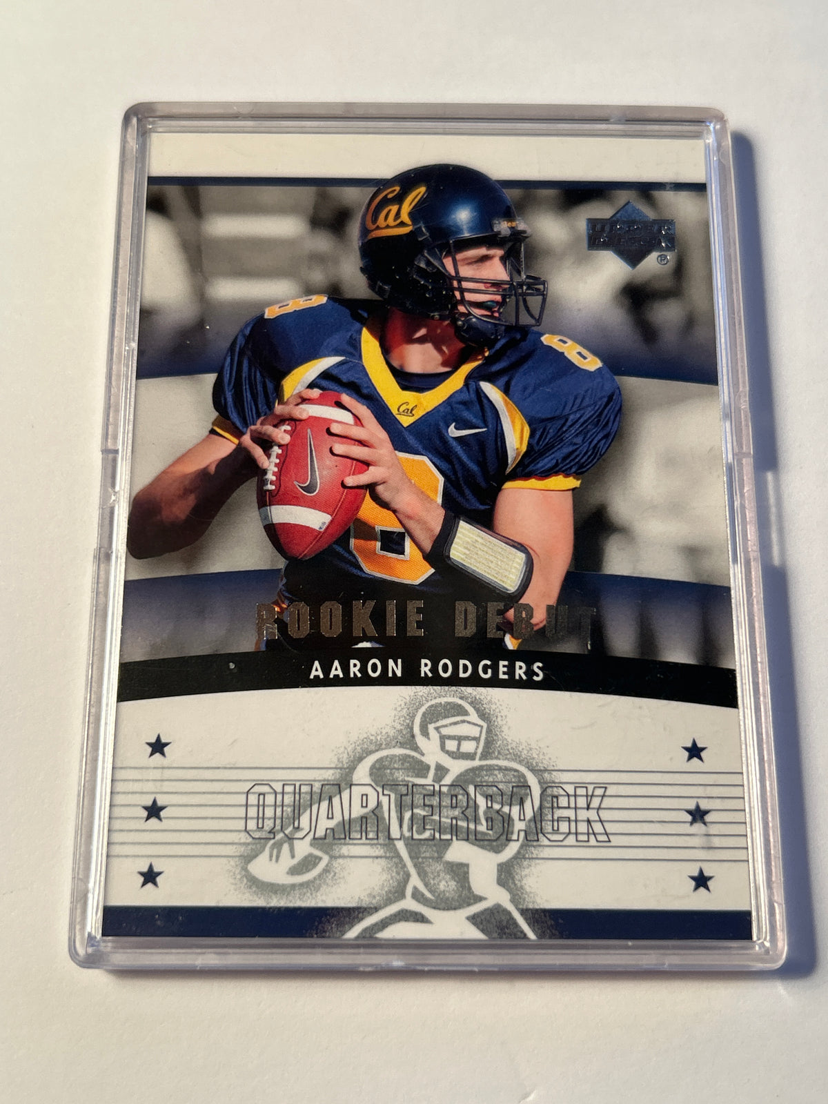 2005 Upper Deck Rookie Debut Aaron Rodgers RC Rookie Card Cal Packers