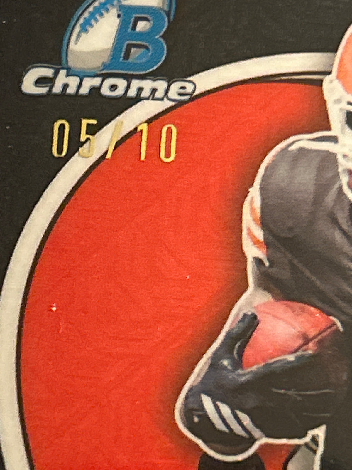 2026 Bowman Chrome Mega Rookies KC Concepcion RC #MR-8 Black Mojo 05/10 Cleveland Browns