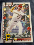 2026 Topps Holiday Bubba Chandler RC Holiday Variation SP Pittsburgh Pirates