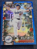 2026 Topps Holiday Will Smith Blue Glitter Parallel Los Angeles Dodgers