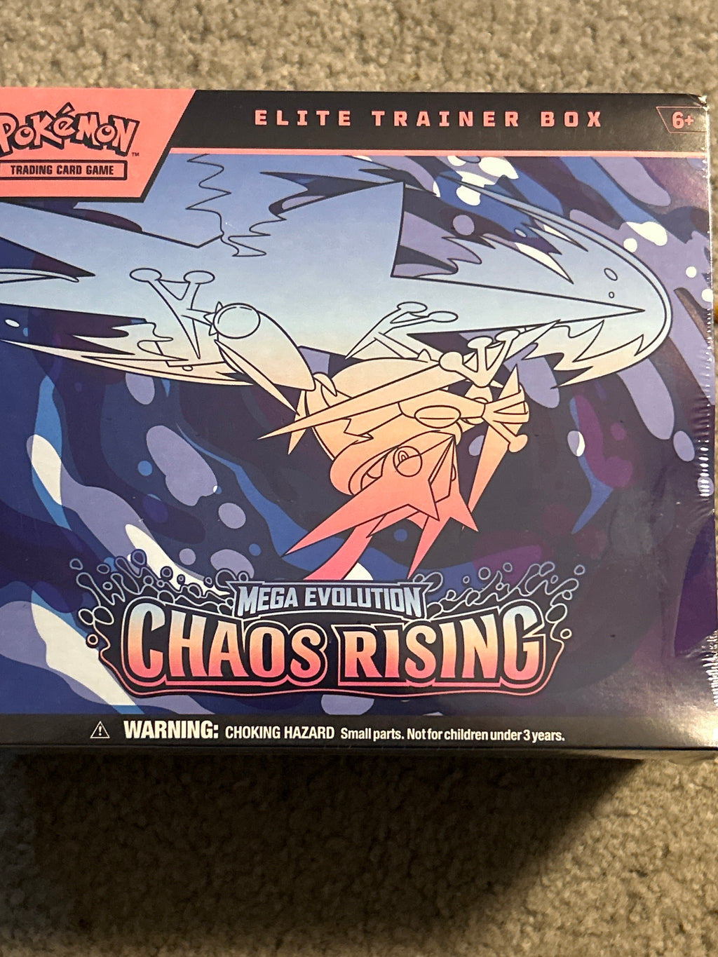 Pokemon Mega Evolution Chaos Rising Elite Trainer Box, Factory Sealed