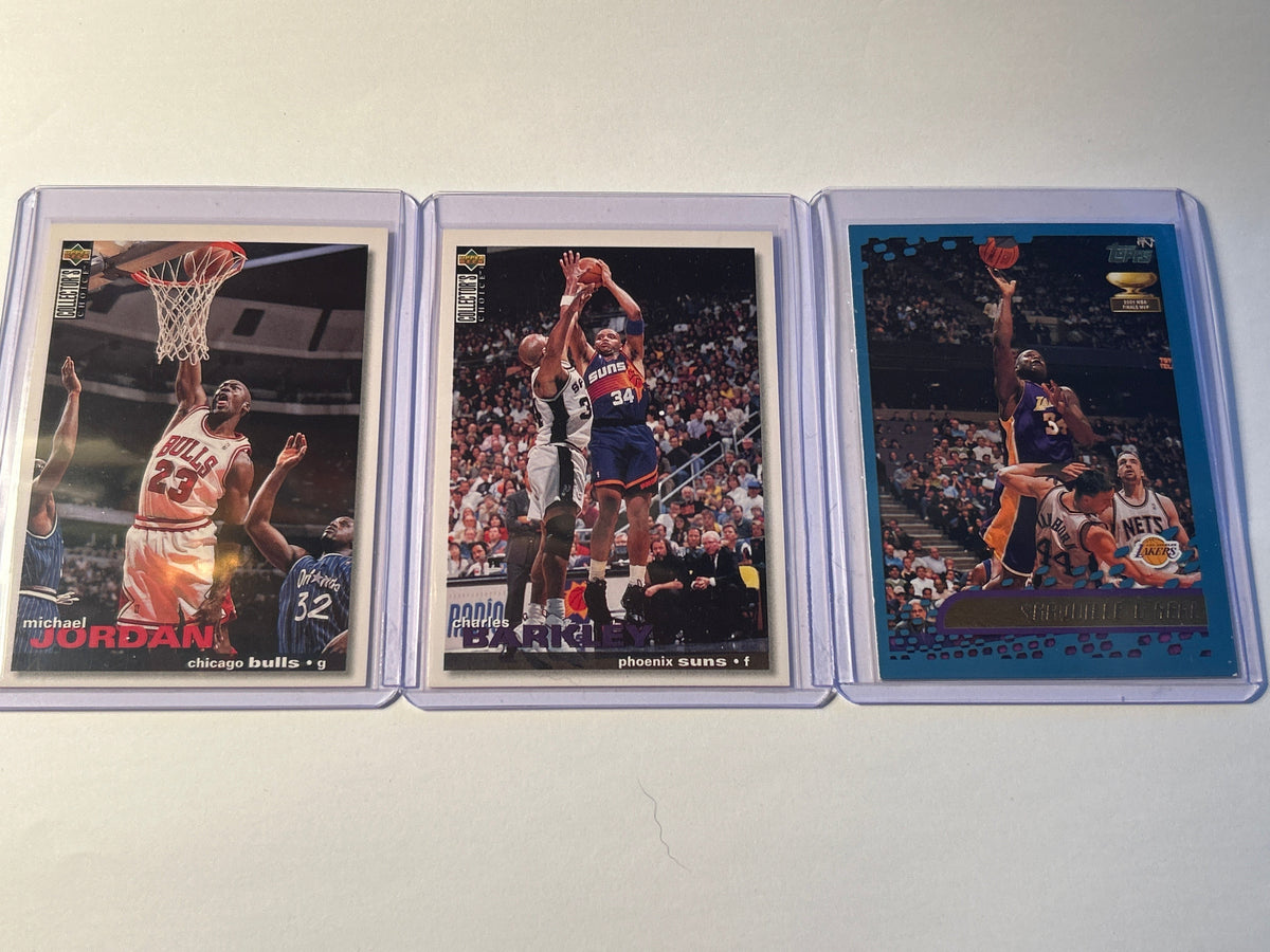 Basketball HOF 3 card lot fronts