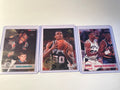 David Robinson 3 card lot fronts